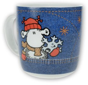 Sheepworld 49394 Tasse »Blue Wool«