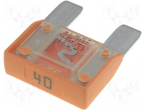 Auto Maxi 29 mm fusibile piatto sicurezza 40 A colore arancione Maxival