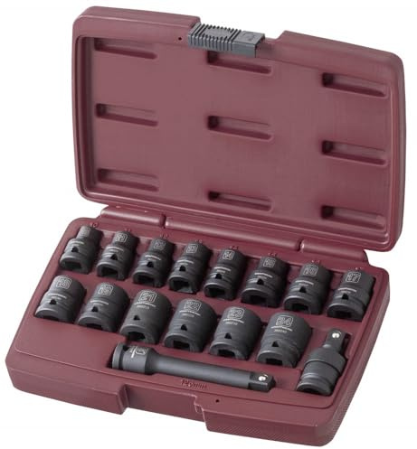 380005 Kraftwerk-Coffret douilles à chocs 1/2