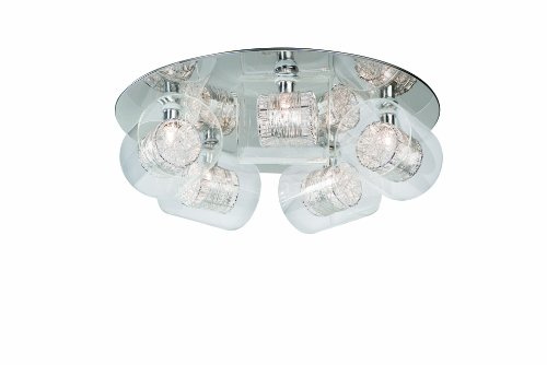 Massive 380501110 Halogenstrahler, G9, Metall, transparent, 48,5 x 48,5 x 15,5 cm