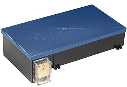 FIAP profifeed BeltFeeder PRO 5 kg / 24 h - Futterautomat - Fischfutterautomat - Teichwirtschaft - Teichfische - mechanisches Uhrwerk - Gleitringlager - Fischzucht - Füllmenge Futterkasten 5 kg