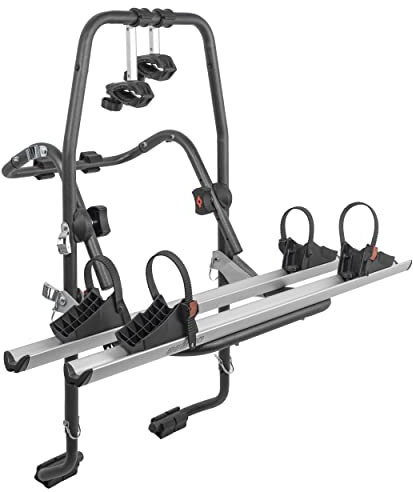 MENABO 000063400000 Stand Up Rück Radwege Stahl mit Aluminium 2 Beiträge, Grey