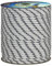 Corderie Italiane 006000815 Treccia mare multiuso giardino e fai da te, stabilizzato ai raggi U.V. resistente a intemperie e agenti atmosferici, 14 mm, 30 mt, colore bianco con spia blu