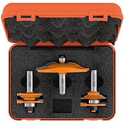 CMT 900.516.11 Set di 3 frese per antine, Attacco S=12mm