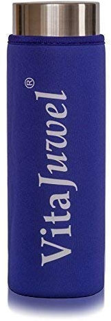 Vitajuwel Néoprène Manches Longues pour via Verre Eau Bouteille Violet