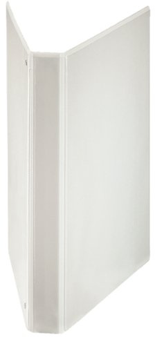 Esselte 4 Ring Binder, PP, Holds up to 230 Sheets, 40 mm Spine, 55292 - A4 Maxi, White