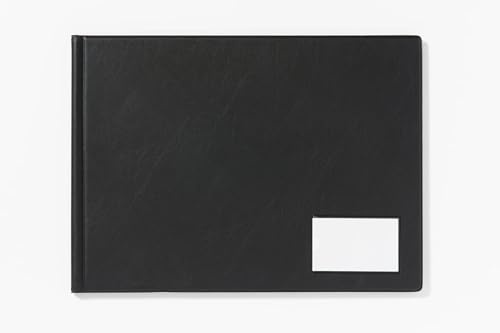 Exacompta 4 Sichtbücher 24 Hüllen glatt Premium schwarz