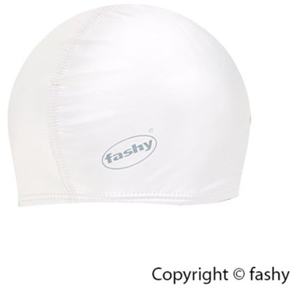 Fashy Uni Badehaube PU-Lycra, weiß, 3059