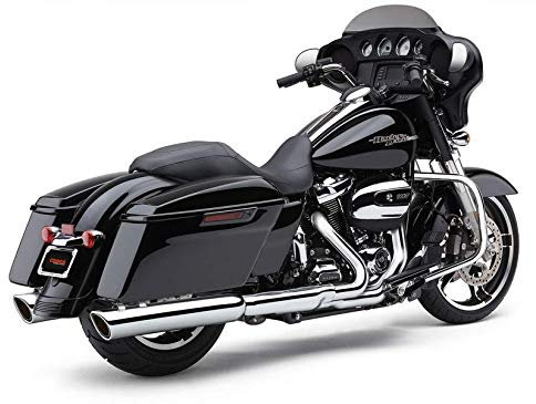 Cobra 10,2 cm 909 Twins-Chrom Endschalldämpfern Auspuff 2017 Harley Touring Bagger 6108