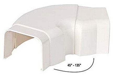 VECAM-CO Curva Regolabile per Canalina Art.980211708