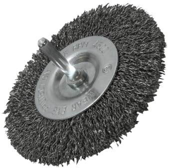 Faithfull WBS100C Brosse métallique avec tige de 0,30 mm 100 x 6 mm