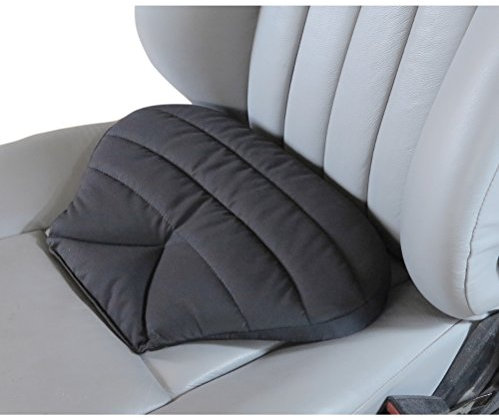 Sitwell ergonomisches Keilkissen, Sitzkissen mit Universalbefestigung, passend für Fast alle Sitze, Stoff, Maße 41,5 x 27,5 x 1-5 cm