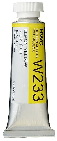 Holbein Artists Watercolor - Aquarellfarbe - 15 ml - Zitronengelb