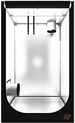 Secret Jardin Hydro Shoot 40 60 80 100 120 Grow-box Grow-room Growschrank Grow-zelt Darkroom verschiedene Größen Pflanzen-zelt (HS120 120x120x200 cm) Grow Gewächshaus Indoor für Chili Zuchtzelt