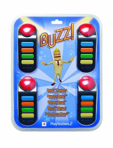 Playstation 2 - BUZZ! Buzzer (mit Kabel) [Edizione: Germania]