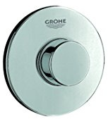 GROHE 37060000 Surf Bouton de commande WC Argent