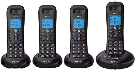 3570-QUAD 4 Handset Cordless Phone with Answerphone