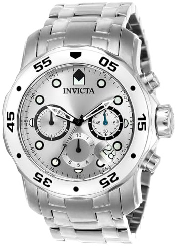 Invicta Pro Diver Edelstahl Herren Quarzuhrwerk - 48mm