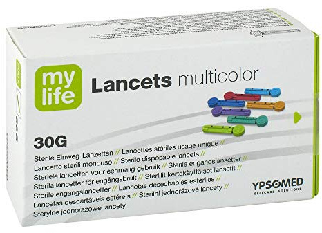 Mylife Lancets multicolor 200 stk