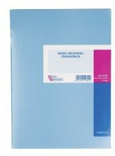 K”nig Ebhardt Rechnungs-/Waren-Eingangsbuch, 2 Seiten, A4, 210 x 257 mm, 40 Blatt