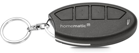 Homematic IP Schlüsselbundfernbedienung – 4 Tasten, Smart Home, Zubehör für Smart Home, vier Tasten universell einsetzbar, schaltet Aktoren und Funktionen, kabellos, 140740A0