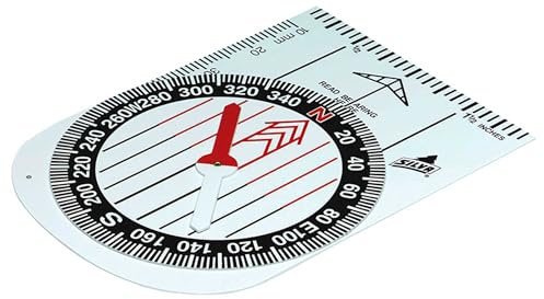 Silva Kompass Demo, Weiß, Einheitsgröße