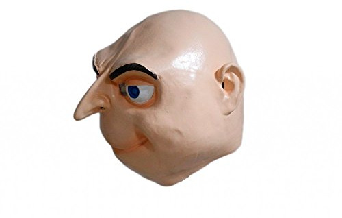 shoperama Hochwertige Latex-Maske GRU Ich einfach unverbesserlich Minion non-toxic