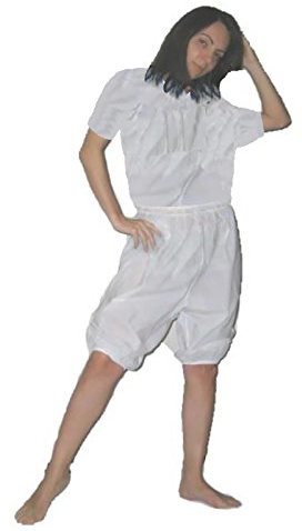 Vetrina del Benessere COMBI EFFETTO SAUNA -Bianco, Tg.2 (Italia 46-48)- Combi Tuta Dimagrante per Sudorazione in Morbido PVC, Blusa e Pantaloncino - UNISEX Uomo Donna