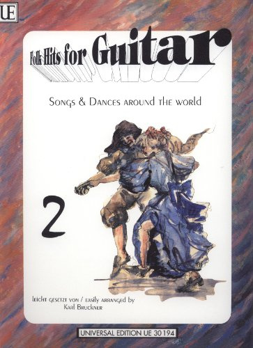 Universal Edition Folk Hits for Guitar 2. Gitarre