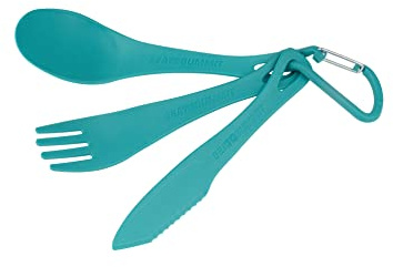Sea To Summit Delta Cutlery Set includes Knife, Fork, Spoon - Blue