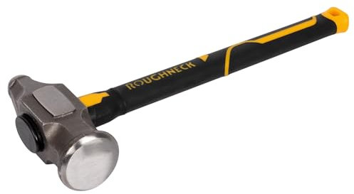 Roughneck Gorilla ROU65803 Fibreglass Mini Sledge Hammer 3 Lb/1.4 kg with Compression Fit Handle