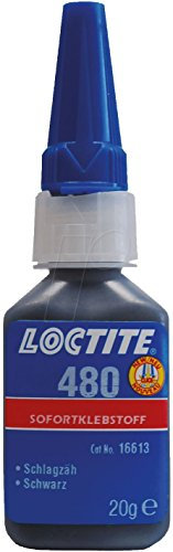 LOCTITE - ADESIVI ISTANTANEI 480 - Tenace, per metalli e gomme, peel elevato, viscoso - Flacone 20 g