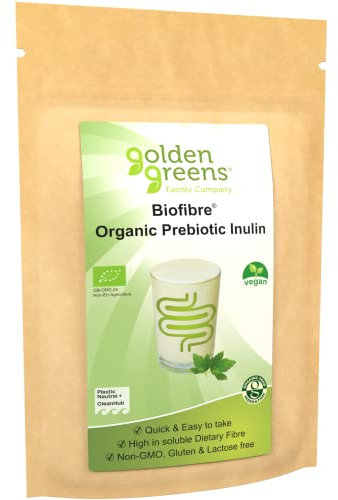 Golden Greens Organic Prebiotic Inulin Fibre 250g