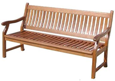 Sedex Gartenbank New Jersey, 3-Sitzer, Holzbank aus Hartholz Eukalyptus