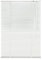 Unbekannt Alu Jalousie Weiß - Breite 40 bis 240 cm - Höhe 130/160 / 220 cm - Tür Fenster Rollo Jalousette Aluminium Fensterjalousie Lamellen Metall (40 x 130 cm)