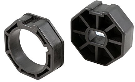 3T-MOTORS Adaptersatz für Mini Rolladenmotor Serie 3T35 50 mm 8kant Adapter Welle Rollladenmotorzubehör Rolladenzubehör für Rohrmotoren
