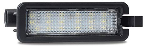 RUXIFEY LED License Plate Light Tag Lamp Replacement Compatible with 2015 2016 2017 2018 2019 2020 2021 Dodge Charger Challenger Pacifica Jeep Compass Chrysler 300