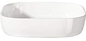 ASA XL-Auflaufform rechteckig GRANDE 40 x 30 cm, H. 7 cm 5124147 ! Vorteilsset beinhaltet 2 x den genannten Artikel und Set mit 4 EKM Living Edelstahl Strohhalme