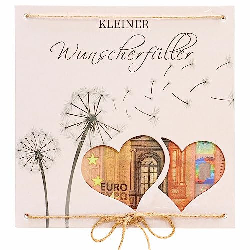 Frexpor Wunscherfüller Geldgeschenke Verpackung Grußkarte, coole Geldgeschenk für Geburtstag, Jugendweihe, Hochzeit, Konfirmation, Kommunion, sowohl für Männer als auch für Frauen