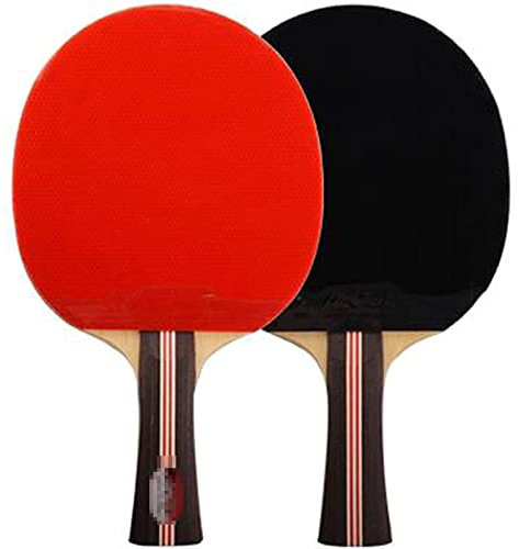 Ping-Pong-Paddel Profi, Carbon-Tischtennisschläger, ausgestellter Griff, Tischtennis-Paddel mit ergonomischem Griff für fortgeschrittene Turnierspiele, 9 Sterne/Langer Griff