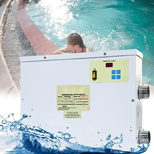 Pompa di Calore per Piscina, Pompa di Calore ad Aria da 45 kW, Riscaldamento Piscina, Riscaldamento rapido, Alta efficienza, Riscaldatore Completamente Elettrico, per Piscine e Spa Fuori TER