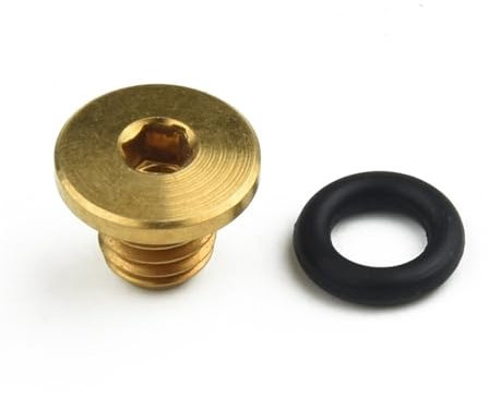 QWERTYUI AISHANBAIHUODIAN Berg Fahrrad Hydraulische Scheibenbremse Bolzen Fit for Shimano XT/SLX/Zee/Deore/LX MTB Rennrad bremshebel Feste Schraube Radfahren Teile (Color : Gold 8.85mm)