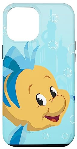 Disney La Petite Sirène Plie Bleu sarcelle Coque pour iPhone 14 Plus