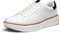 Bruno Marc Men's Dress Fashion Sneakers Casual Shoes, Comfortable Arch Support Walking and Running Shoes,Size 8,White,SBFS2418M