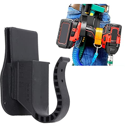 Drill Holster Tool Belt Holder Multifunctional with Safety Rope for Impact Driver for Tool Belt Impact Holster Hammer Holder for Belt