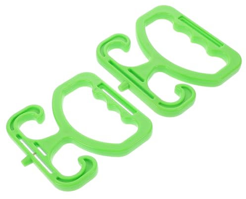PAMINGONO 2pcs Multi-Purpose Shopping Bag Carrier Handles for Carrying Large Reusable Shopping Bags