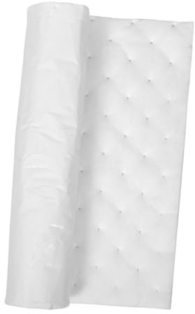 Didiseaon Panneau D'insonorisation Voiture en Polyester Blanc avec Absorption Acoustique Élevée et Fonction Antivibration pour Isolation Automobile en Studio D'enregistrement