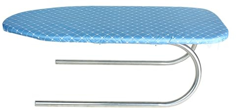BCJMKDX Tablas de Planchar de sobremesa. Tabla de Planchar Plegable de sobremesa, 74 x 30 x 23 cm, Patas Extra Gruesas y Resistentes, Mesa de Planchado Antideslizante, Estructura en Forma de U