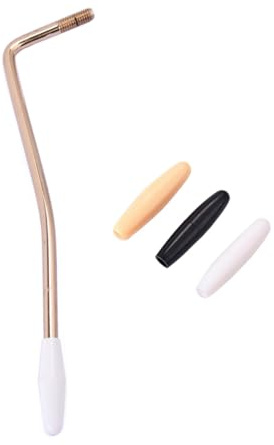 Alipis 3 Puntas Brazo de Trémolo de Guitarra para Guitarra Eléctrica con Rosca de 6 MM Ajuste de Tensión de Cuerdas y Efectos de Vibrato para Sustitución de Piezas