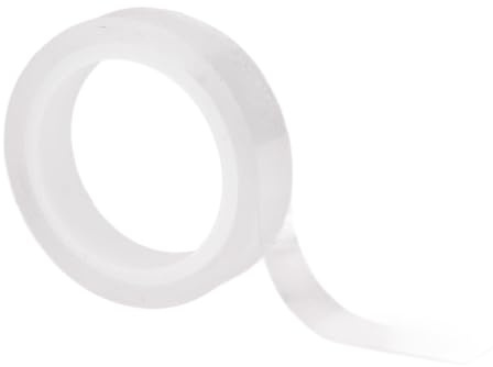 GOO GOO Hair Extension Tapes Roll, Single Sided Tapes 0.3inch * 3 Yards | Strong Hold, for Secure Tape in Hair Extensions, Gentle on Scalp, Easy Removal, Waterproof, Cut to fit, DIY at Home or Salon